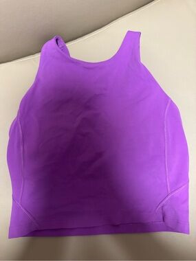 Lululemon Purple Women's Tank Top - Comfortable Stretch Fit